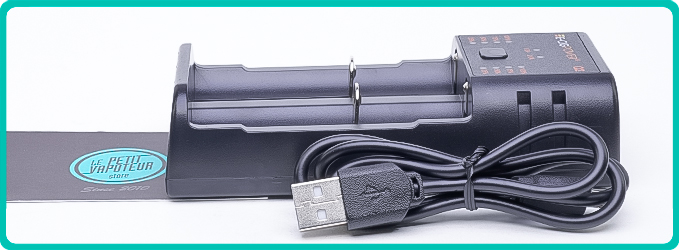 Contenu Chargeur E-Cig Power Q2